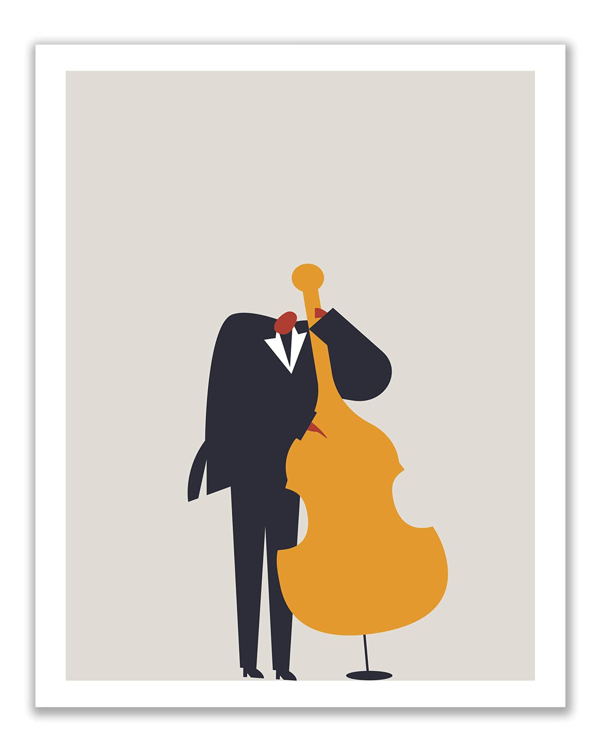 50's BURWOOD社製 ウォールデコ ジャスミュージシャン Amazon.com: Everyday Designs Jazz Musicians Wall Decor, Abstract